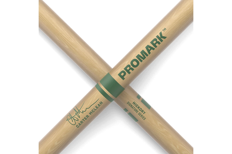 ไม้กลอง Promark Carter Mclean Hickory Drumstick, Wood Tip