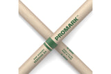 ไม้กลอง Promark Rebound 5A Raw Hickory drumstick, Acorn Wood Tip