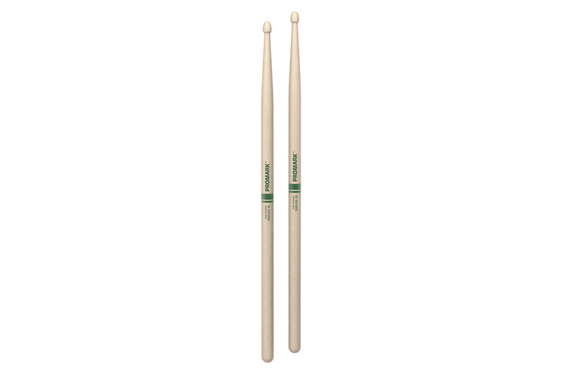 ไม้กลอง Promark Rebound 5B Raw Hickory drumstick, Acorn Wood Tip
