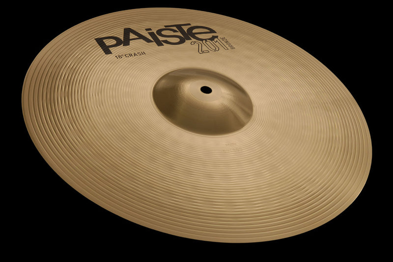 ฉาบ แฉ แคลช Paiste 201 Bronze Crash สำหรับกลองชุด ราคาพิเศษ