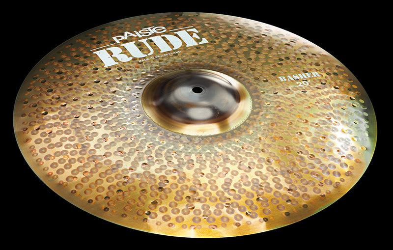 ฉาบ แฉ Paiste Rude Basher สำหรับกลองชุด ราคาพิเศษ