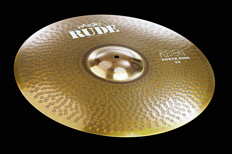 ฉาบ แฉ ไรด์ Paiste Rude Ride สำหรับกลองชุด ราคาพิเศษ