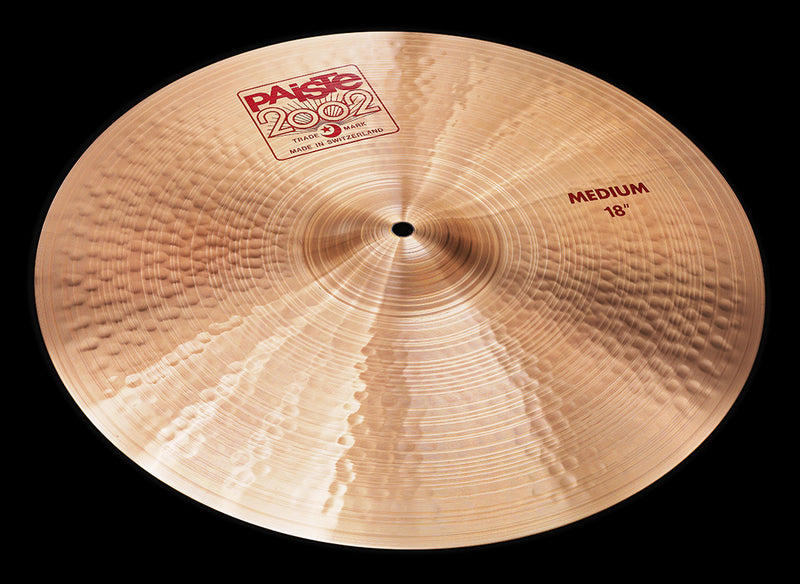 ฉาบ แฉ แคลช Paiste 2002 Medium Crash สำหรับกลองชุด ราคาพิเศษ