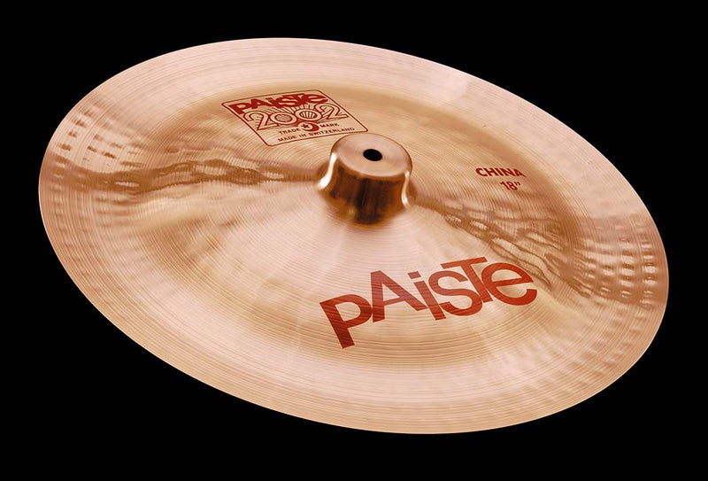 ฉาบ แฉ ไชน่า Paiste 2002 China สำหรับกลองชุด ราคาพิเศษ