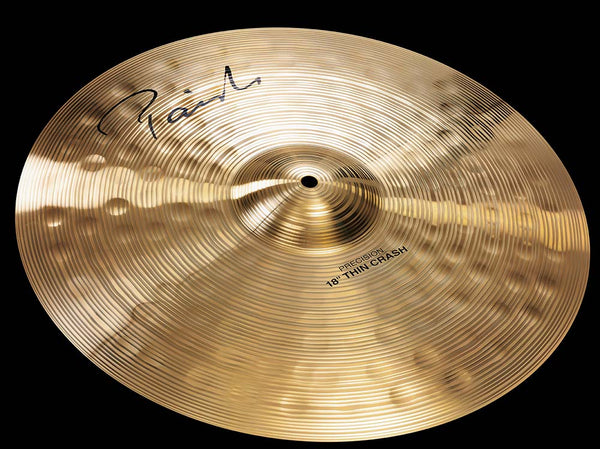 ฉาบ แฉ แคลช Paiste Signature Precision Thin Crash สำหรับกลองชุด ราคาพิเศษ