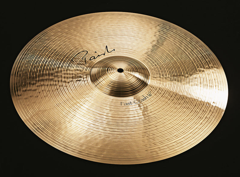 ฉาบ แฉ แคลช Paiste Signature Fast Crash สำหรับกลองชุด ราคาพิเศษ