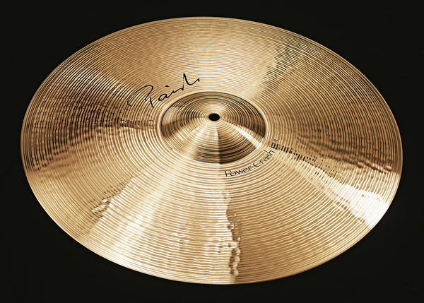 ฉาบ แฉ แคลช Paiste Signature Power Crash สำหรับกลองชุด ราคาพิเศษ