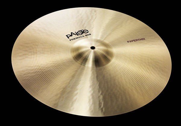 ฉาบ แฉ แคลช Paiste Formula 602 Classic Crash สำหรับกลองชุด ราคาพิเศษ