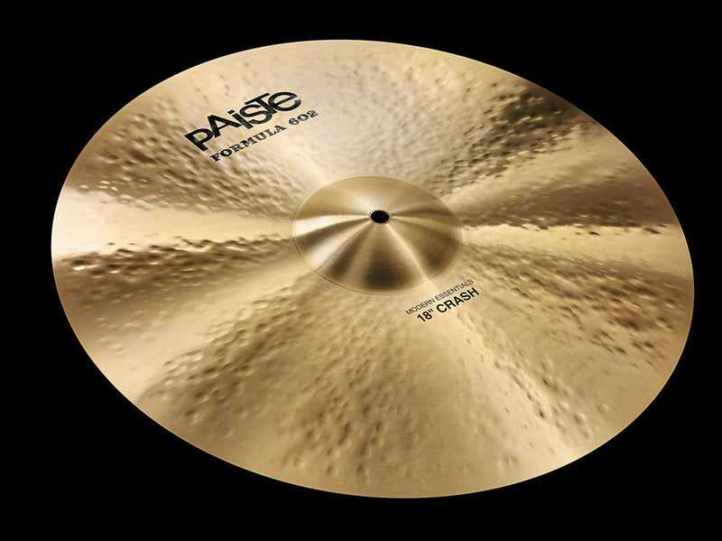 ฉาบ แฉ แคลช Paiste Formula 602 Modern Crash สำหรับกลองชุด ราคาพิเศษ