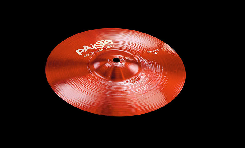 ฉาบ แฉ สแปลช Paiste Color Sound 900 Red Splash สำหรับกลองชุด ราคาพิเศษ