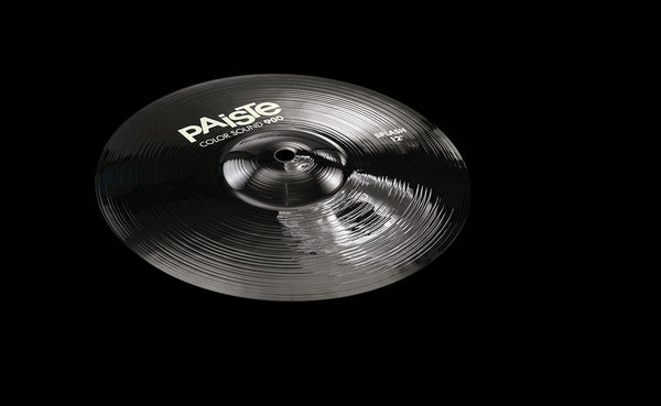 ฉาบ แฉ สแปลช Paiste Color Sound 900 Black Splash สำหรับกลองชุด ราคาพิเศษ