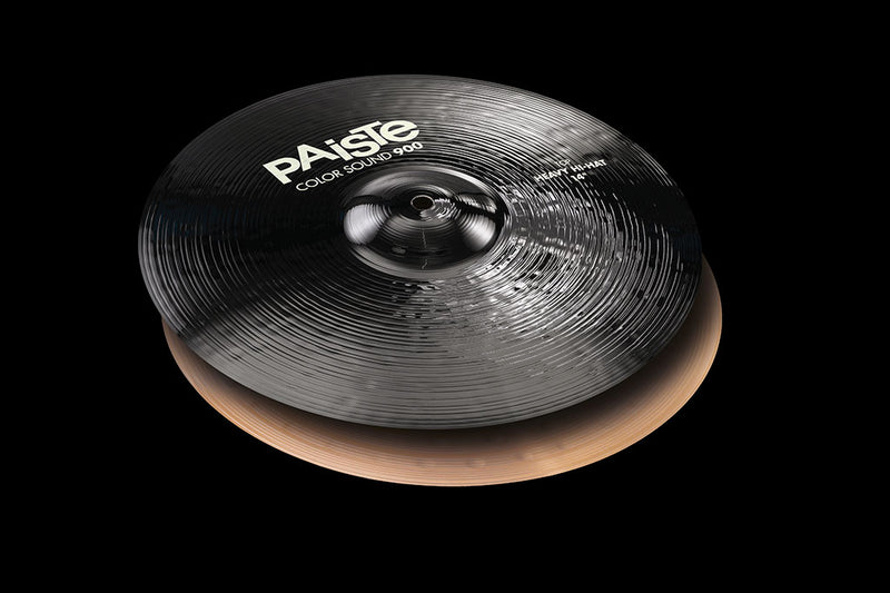 ฉาบ แฉ ไฮแฮท Paiste Color Sound 900 Black Hi-Hat สำหรับกลองชุด ราคาพิเศษ