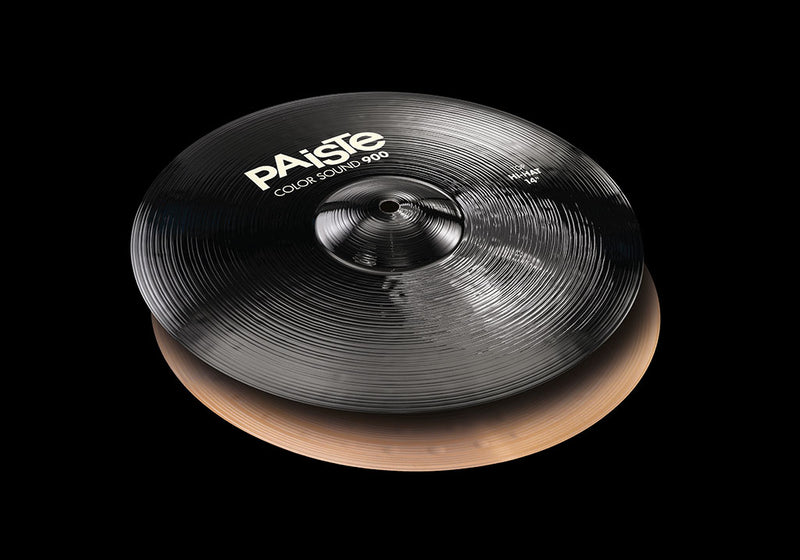 ฉาบ แฉ ไฮแฮท Paiste Color Sound 900 Black Hi-Hat สำหรับกลองชุด ราคาพิเศษ