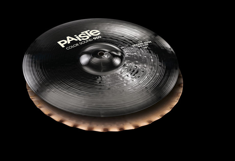 ฉาบ แฉ ไฮแฮท Paiste Color Sound 900 Black Hi-Hat สำหรับกลองชุด ราคาพิเศษ