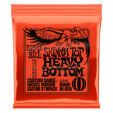 สายกีต้าร์ไฟฟ้า Ernie Ball SKINNY TOP HEAVY BOTTOM SLINKY NICKEL WOUND ELECTRIC GUITAR STRINGS 10-52