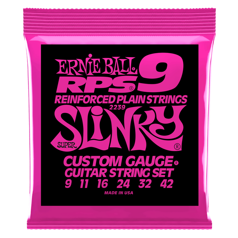 สายกีต้าร์ไฟฟ้า Ernie Ball SUPER SLINKY RPS NICKEL WOUND ELECTRIC GUITAR STRINGS 9-42 