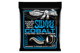 สายกีต้าร์ไฟฟ้า Ernie Ball EXTRA SLINKY COBALT ELECTRIC GUITAR STRINGS 8-38