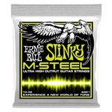 สายกีต้าร์ไฟฟ้า Ernie Ball REGULAR SLINKY M-STEEL ELECTRIC GUITAR STRINGS 10-46