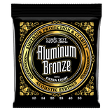 สายกีต้าร์โปร่ง Ernie Ball EXTRA LIGHT ALUMINUM BRONZE ACOUSTIC GUITAR STRINGS 10-50