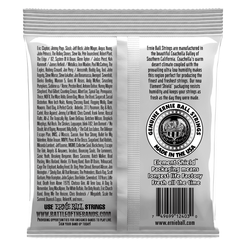 สายกีต้าร์คลาสสิค Ernie Ball ERNESTO PALLA CLEAR & SILVER NYLON CLASSICAL GUITAR STRINGS