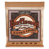 สายกีต้าร์โปร่ง Ernie Ball EARTHWOOD EXTRA LIGHT PHOSPHOR BRONZE ACOUSTIC GUITAR STRINGS 10-50