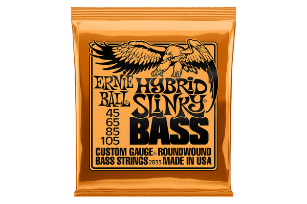 สายเบส Ernie Ball HYBRID SLINKY NICKEL WOUND ELECTRIC BASS STRINGS 45-105