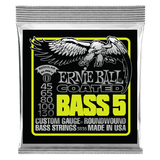 สายเบส Ernie Ball BASS 5 SLINKY COATED ELECTRIC BASS STRINGS 45-130