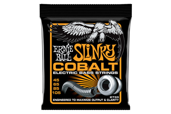 สายเบส Ernie Ball HYBRID SLINKY COBALT ELECTRIC BASS STRINGS 45-105