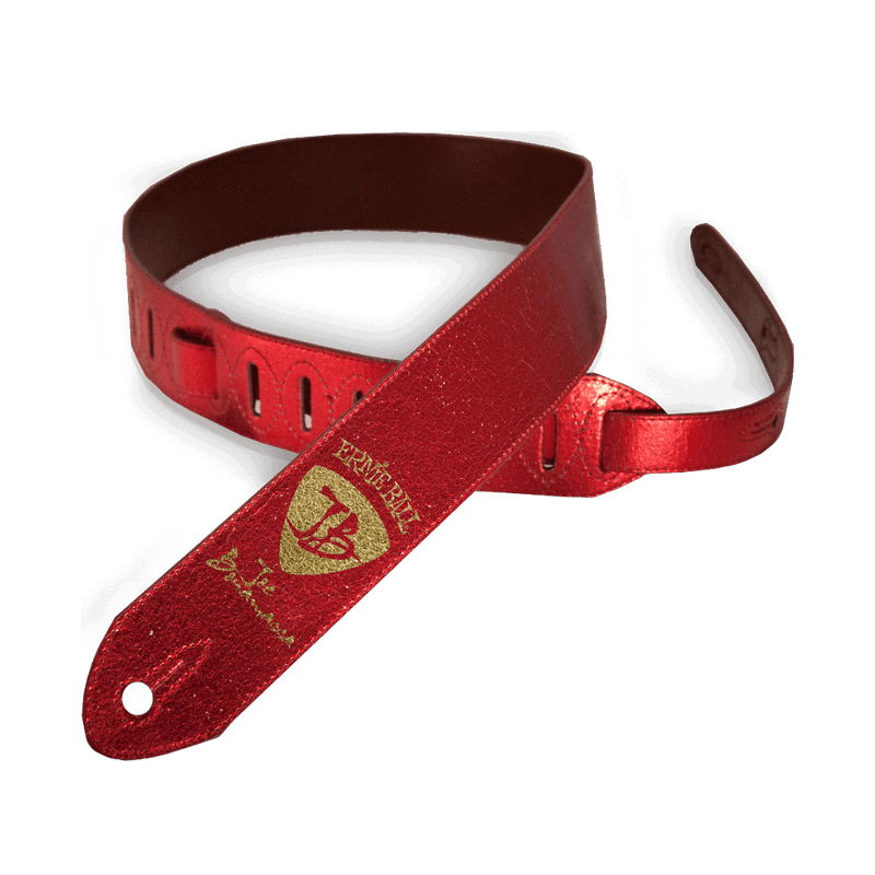 สายสะพายกีต้าร์ Ernie Ball JOE BONAMASSA RED FOIL GUITAR STRAP