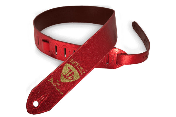 สายสะพายกีต้าร์ Ernie Ball JOE BONAMASSA RED FOIL GUITAR STRAP