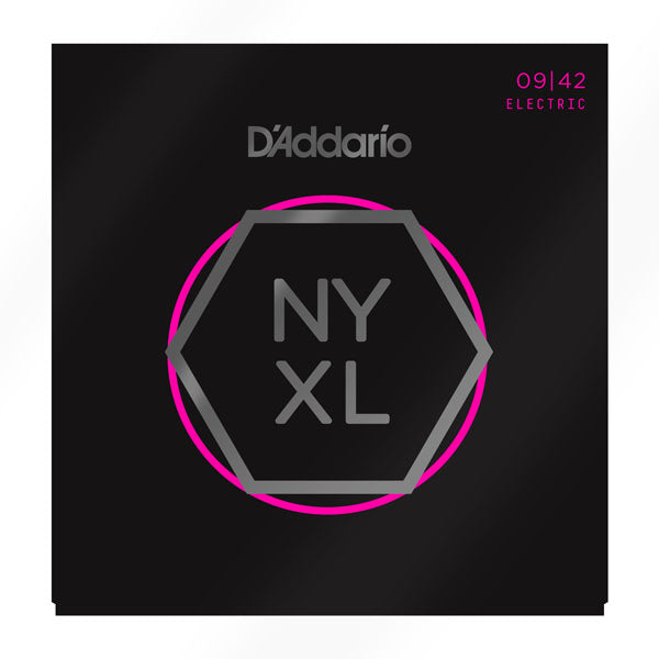 สายกีต้าร์ไฟฟ้า Daddario NYXL0942 Nickel Wound, Super Light, 09-42