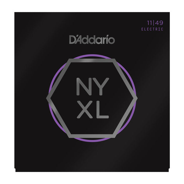 สายกีต้าร์ไฟฟ้า Daddario NYXL1149 Nickel Wound Electric Guitar Strings, Medium, 11-49