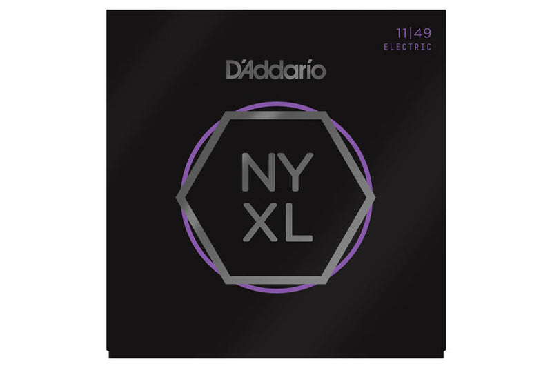 สายกีต้าร์ไฟฟ้า Daddario NYXL1149 Nickel Wound Electric Guitar Strings, Medium, 11-49