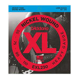 สายเบส Daddario EXL230 Nickel Wound Bass, Heavy, 55-110, Long Scale