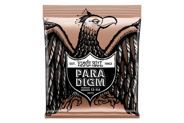 สายกีต้าร์โปร่ง Ernie Ball PARADIGM MEDIUM LIGHT PHOSPHOR BRONZE ACOUSTIC GUITAR STRINGS 12-54