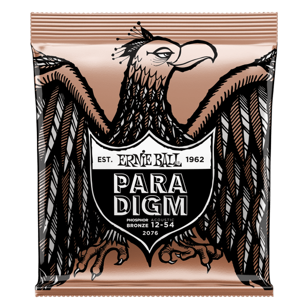 สายกีต้าร์โปร่ง Ernie Ball PARADIGM MEDIUM LIGHT PHOSPHOR BRONZE ACOUSTIC GUITAR STRINGS 12-54