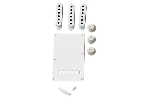 ชุดอะไหล่กีต้าร์ Fender VINTAGE-STYLE STRATOCASTER® ACCESSORY KIT - WHITE