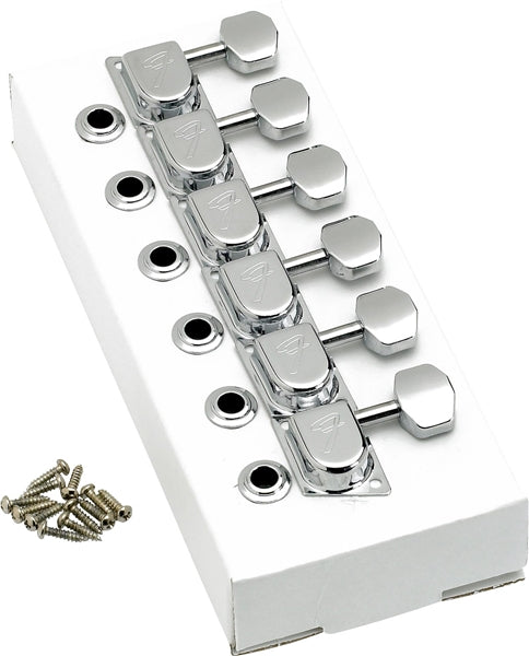 ลูกบิดกีต้าร์ไฟฟ้า Fender 70S F STYLE STRATOCASTER®-TELECASTER® TUNING MACHINES