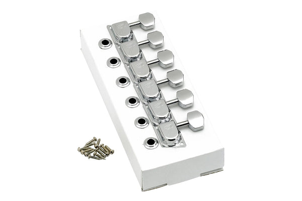 ลูกบิดกีต้าร์ไฟฟ้า Fender 70S F STYLE STRATOCASTER®-TELECASTER® TUNING MACHINES