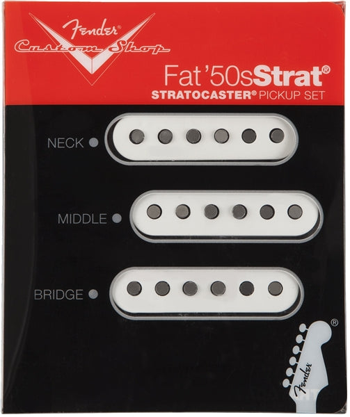 ปิ๊กอัพกีต้าร์ไฟฟ้า FENDER CUSTOM SHOP FAT '50S STRATOCASTER® PICKUPS