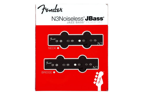 ปิ๊กอัพเบส FENDER N3 NOISELESS JAZZ BASS PICKUPS