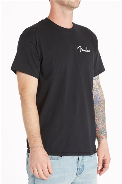 เสื้อยืด FENDER NEW YORK ARE YOU READY TO ROCK T-SHIRT - SIZE MEDIUM