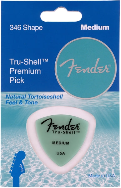 ปิ๊กกีต้าร์ FENDER TRU-SHELL PICKS - 346 SHAPE - MEDIUM