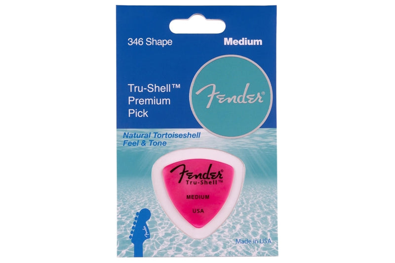 ปิ๊กกีต้าร์ FENDER TRU-SHELL PICKS - 346 SHAPE - MEDIUM