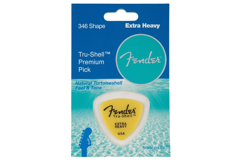 ปิ๊กกีต้าร์ FENDER TRU-SHELL PICKS - 346 SHAPE - EXTRA HEAVY