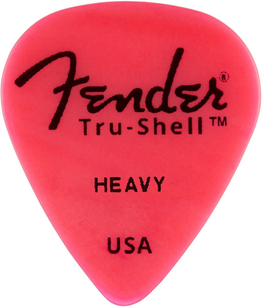 ปิ๊กกีต้าร์ FENDER TRU-SHELL PICKS - 351 SHAPE - HEAVY