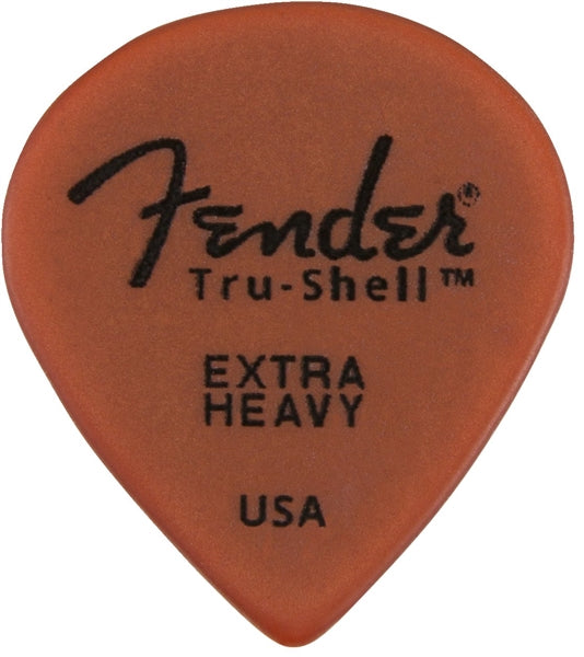 ปิ๊กกีต้าร์ FENDER® TRU-SHELL PICKS - 551 SHAPE - EXTRA HEAVY