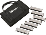 ฮาโมนิก้า เมาท์ออแกน Fender Hot Rod Deluxe Harmonicas 7-Pack with Case