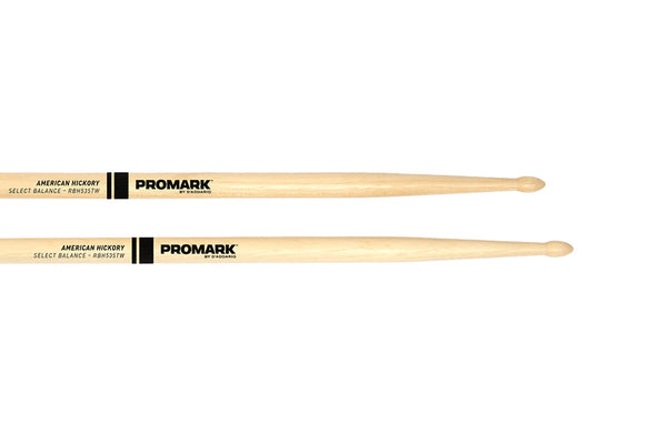 ไม้กลอง Promark Rebound 7A .535" Hickory Tear Drop Wood Tip