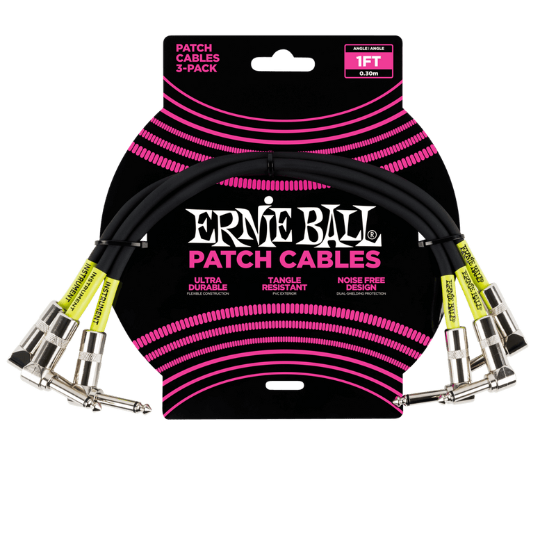 สายแจ็คกีต้าร์ Ernie Ball Patch Cables